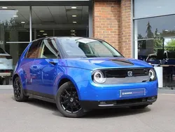 Electric blue Used 2022 Honda e Hatchback | £15,000 (Fair price)