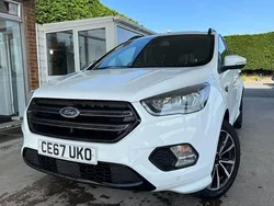 White Used 2017 Ford Kuga ST-Line SUV | £11,995 (A bit pricey)