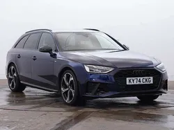 Blue Used 2024 Audi A4 Black Edition Estate | £30,580 (A bit pricey)