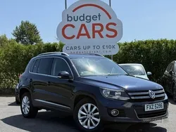 Blue Used 2014 VW Tiguan Match SUV | £6,250 (Fair price)
