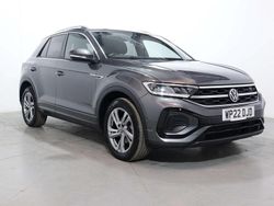 Grey Used 2022 VW T-Roc R-line SUV | £21,800 (Fair price)