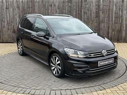 Black Used 2017 VW Touran R-line MPV | £16,799 (A bit pricey)