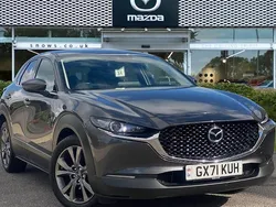 Machine grey Used 2021 Mazda CX-30 Inclusive SUV | £17,741 (Fair price)