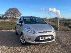 Silver Used 2012 Ford Fiesta Zetec Hatchback | £2,999 (Fair price)