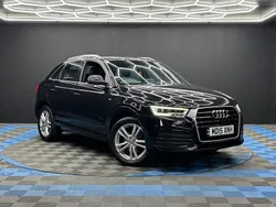 Black Used 2015 Audi Q3 S-Line SUV | £8,490 (Fair price)