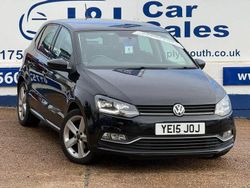Black Used 2015 VW Polo SEL Hatchback | £5,495 (Fair price)
