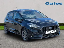 Black Used 2022 Ford Fiesta ST-Line Hatchback | £15,499 (A bit pricey)