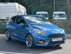 Blue Used 2021 Ford Fiesta ST Hatchback | £16,221 (Fair price)