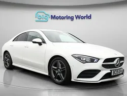 White Used 2019 Mercedes CLA200 AMG line Coupe | £18,700 (Fair price)
