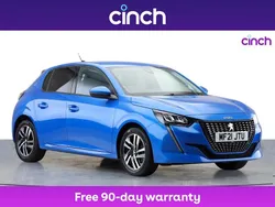 Blue Used 2021 Peugeot 208 Allure Premium Hatchback | £11,599 (Fair price)