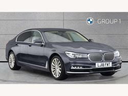 Grey Used 2018 BMW 740L Exclusive Sedan | £27,990