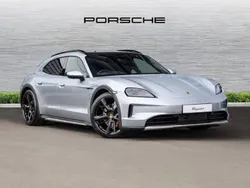 Dolomite silver metallic New 2025 Porsche Taycan 4S Cross Turismo Sedan | £104,750 (Fair price)