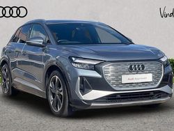 Blue Used 2022 Audi Q4 e-tron S-Line SUV | £24,328