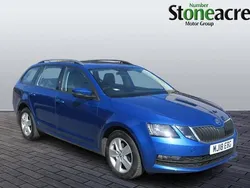 Blue Used 2018 Skoda Octavia SE Estate | £11,600 (Fair price)