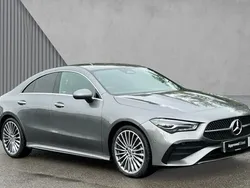Mountain grey metallic Used 2023 Mercedes CLA200 AMG Line Premium Sedan | £27,658 (Fair price)