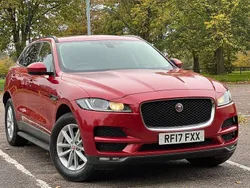 Red Used 2017 Jaguar F-Pace Prestige SUV | £9,496 (Fair price)