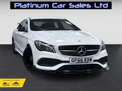 White Used 2016 Mercedes CLA200 AMG line Sedan | £13,995 (A bit pricey)