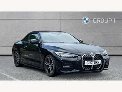 Black Used 2021 BMW 420 M Sport Cabriolet | £28,895 (Good price)