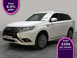 White Used 2021 Mitsubishi Outlander P-HEV SUV | £19,041 (Fair price)