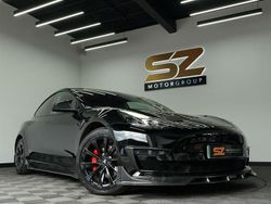 Black Used 2021 Tesla Model 3 Long Range AWD Sedan | £17,329 (Fair price)
