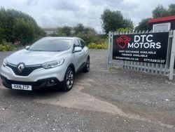 Silver Used 2016 Renault Kadjar Dynamique SUV | £9,495 (Fair price)