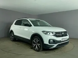 White Used 2023 VW T-Cross Black Edition SUV | £16,999 (Good price)