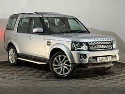 Silver Used 2015 Land Rover Discovery 4 HSE SUV | £10,695 (Good price)