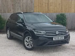 Black New 2025 VW Tiguan Allspace Life SUV | £30,998 (Fair price)