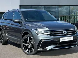Grey Used 2022 VW Tiguan Allspace R-line SUV | £32,742 (Expensive)