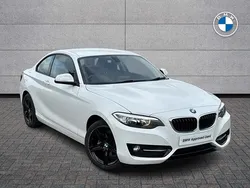 White Used 2017 BMW 218 Sport Line Coupe | £10,690 (Fair price)