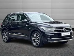 Black Used 2022 VW Tiguan Elegance SUV | £25,650 (Fair price)