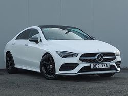 White Used 2021 Mercedes CLA180 AMG Line Premium Plus Sedan | £23,998 (Fair price)