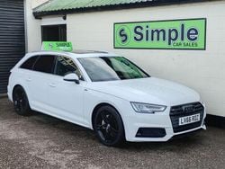 White Used 2016 Audi A4 S-Line Estate | £10,489 (A bit pricey)