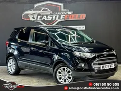 Black Used 2017 Ford Ecosport Zetec SUV | £5,495 (Fair price)