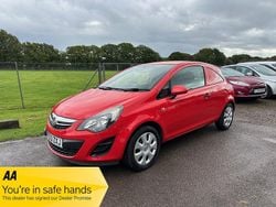 Red Used 2013 Vauxhall Corsa Hatchback | £3,495 (Good price)