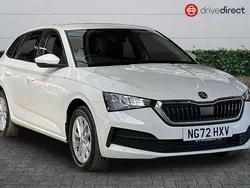 White Used 2022 Skoda Scala Hatchback | £11,350 (Fair price)