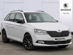 Moon white metallic Used 2022 Skoda Fabia SE Estate | £13,860 (Fair price)