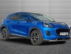 Blue Used 2020 Ford Puma Titanium Hatchback | £13,995 (Good price)