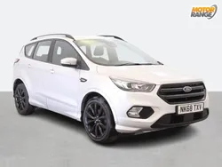 Silver Used 2018 Ford Kuga ST-Line X SUV | £13,695 (Fair price)