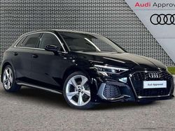 Black Used 2023 Audi A3 S-Line Hatchback | £26,495 (A bit pricey)