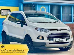 White Used 2016 Ford Ecosport Titanium S SUV | £5,750 (Fair price)