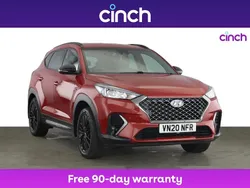 Red Used 2020 Hyundai Tucson N Line SUV | £15,809 (Fair price)