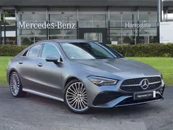 Grey Used 2024 Mercedes CLA200 AMG Line Premium Coupe | £31,700 (A bit pricey)