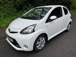 White Used 2013 Toyota Aygo Hatchback | £3,995 (Fair price)