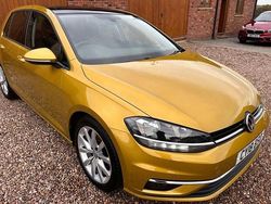 Yellow Used 2018 VW Golf VII GT Hatchback | £10,500 (Good price)