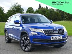 Blue Used 2020 Skoda Kodiaq SE Drive SUV | £20,995 (Fair price)