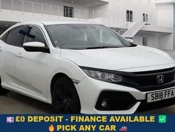 White Used 2018 Honda Civic SR Hatchback | £9,899 (Good price)