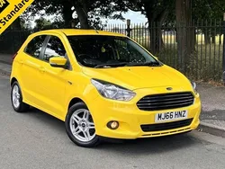 Yellow Used 2016 Ford Ka Plus Zetec Hatchback | £5,495 (Fair price)