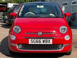 Red Used 2016 Fiat 500 Lounge Hatchback | £5,500 (Fair price)