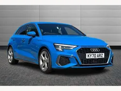 Blue Used 2020 Audi A3 S-Line Hatchback | £21,800 (Fair price)